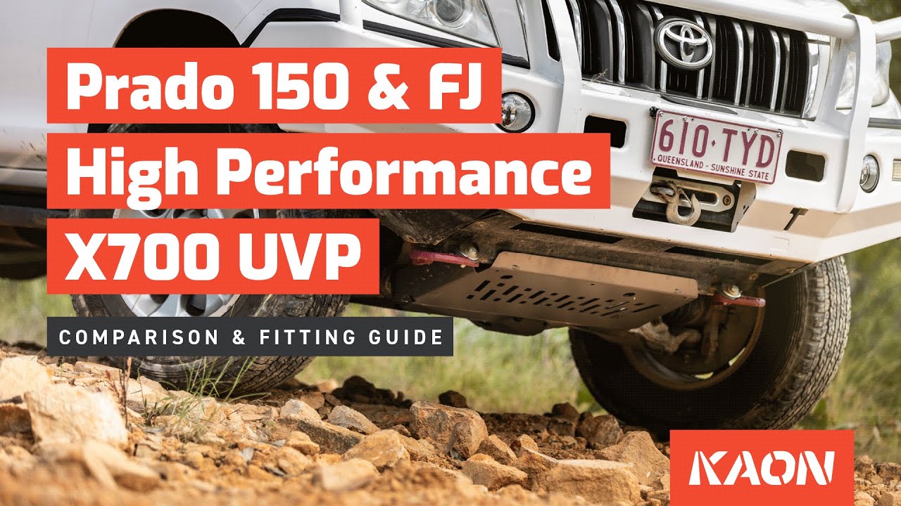 Our Best Prado 150 & FJ Underbody Protection YET – X700 High Performance UVP