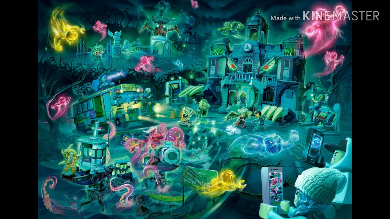 Lego Hidden sides haunting theme