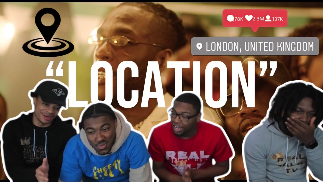 AMERICANS REACT | Dave - Location (при участии Burna Boy)