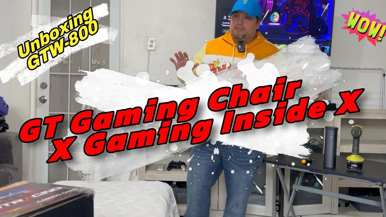GT Racing Silla Gaming GTW 800 Unboxing #gaming #tech