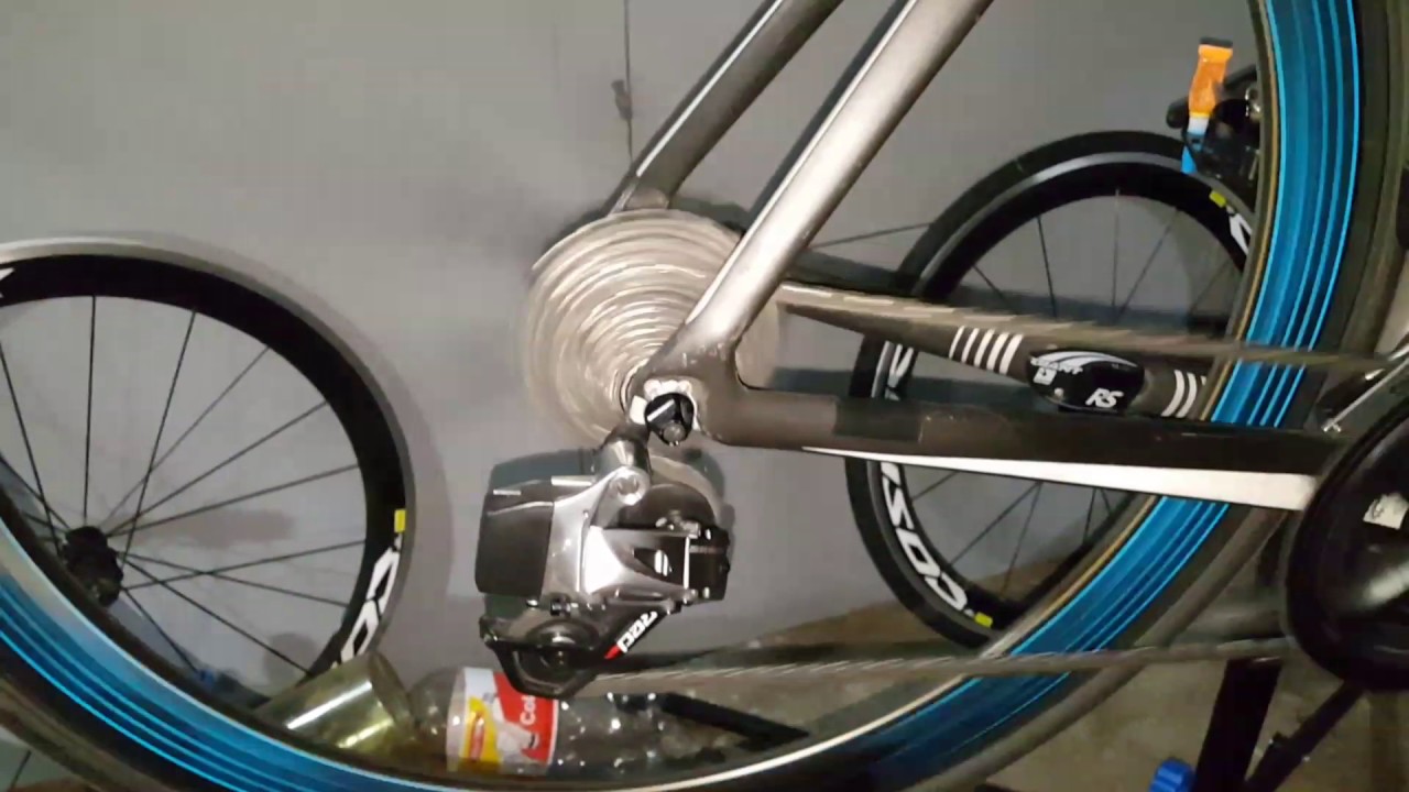 Sram Red Etap test on Giant Propel Advanced Pro 1 with Ultegra 6800 crank, cassette and chain