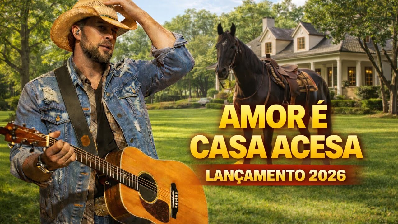 Amor é Casa Acesa ❤️🎸 | Novo Sucesso Sertanejo 2026