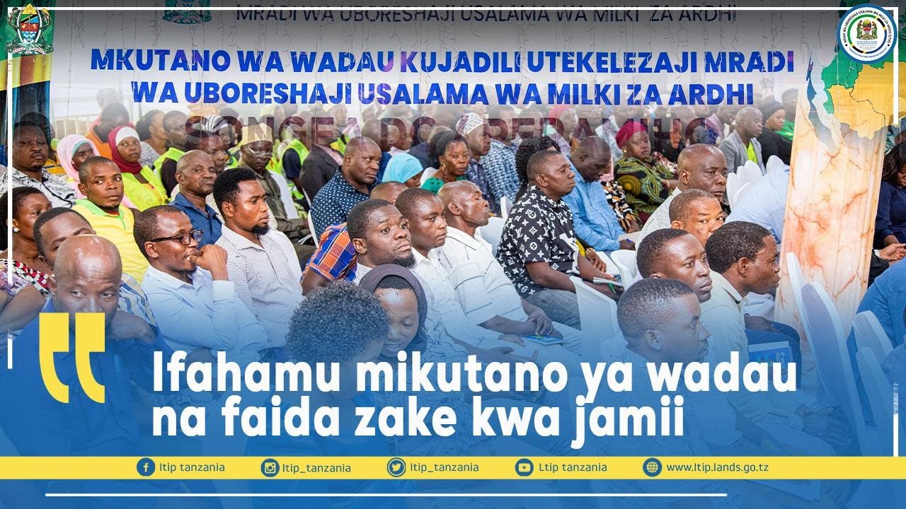 Ifahamu Mikutano ya Wadau na faida zake kwa Jamii