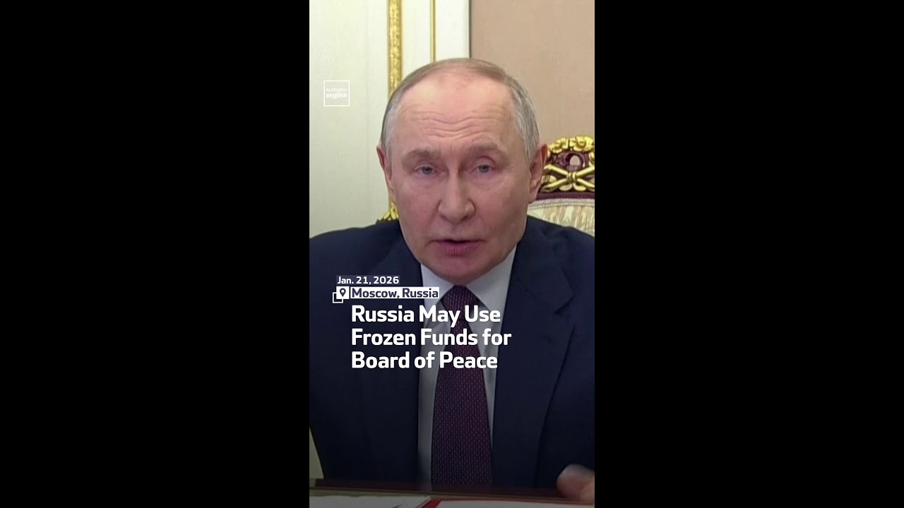 Russia May Use Frozen Funds For Board Of Peace