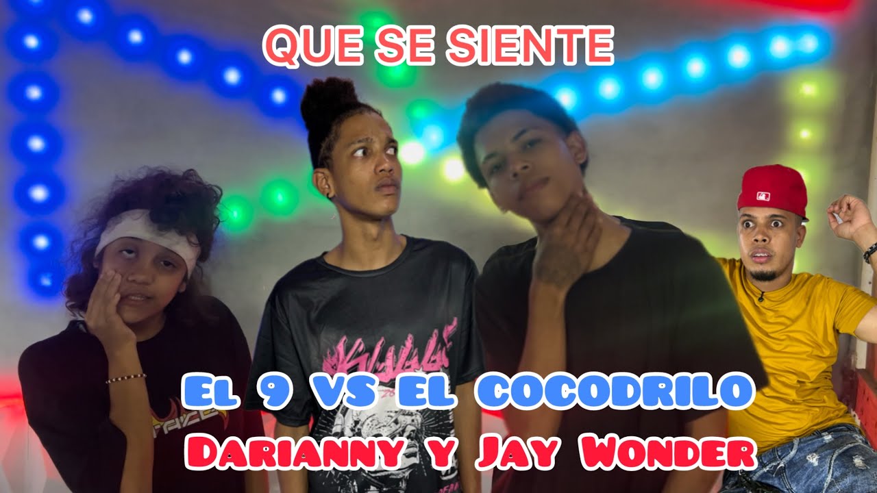 QUE SE SIENTE EL 9 DARIANNY Y EL COCODRILOS SE SALE DE CONTROL 