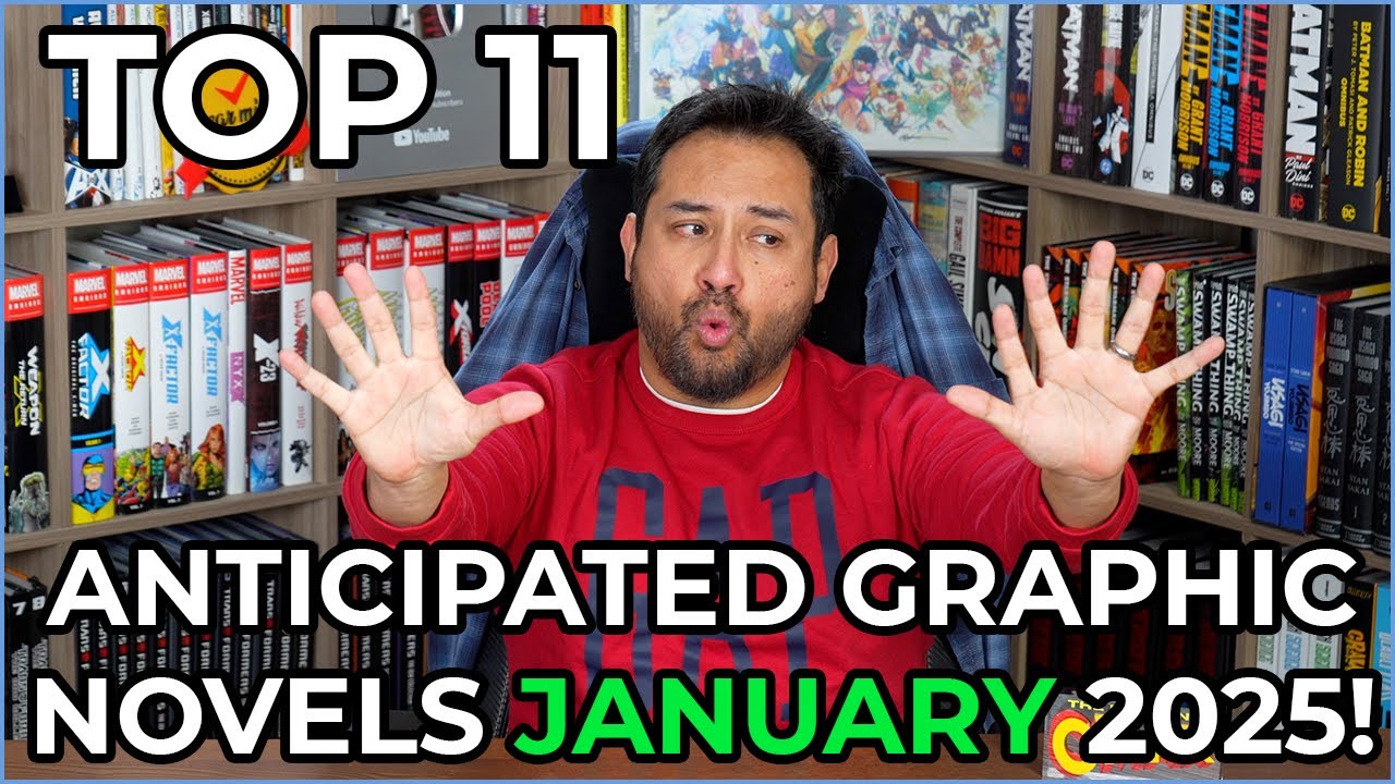 TOP 11 Anticipated Comic Collected Editions in January 2025!
