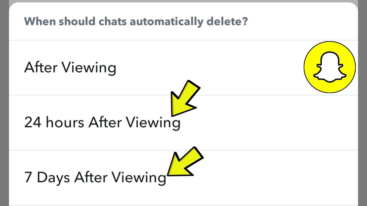 Auto Delete Chats After Viewing In Snapchat | New Privacy Setting