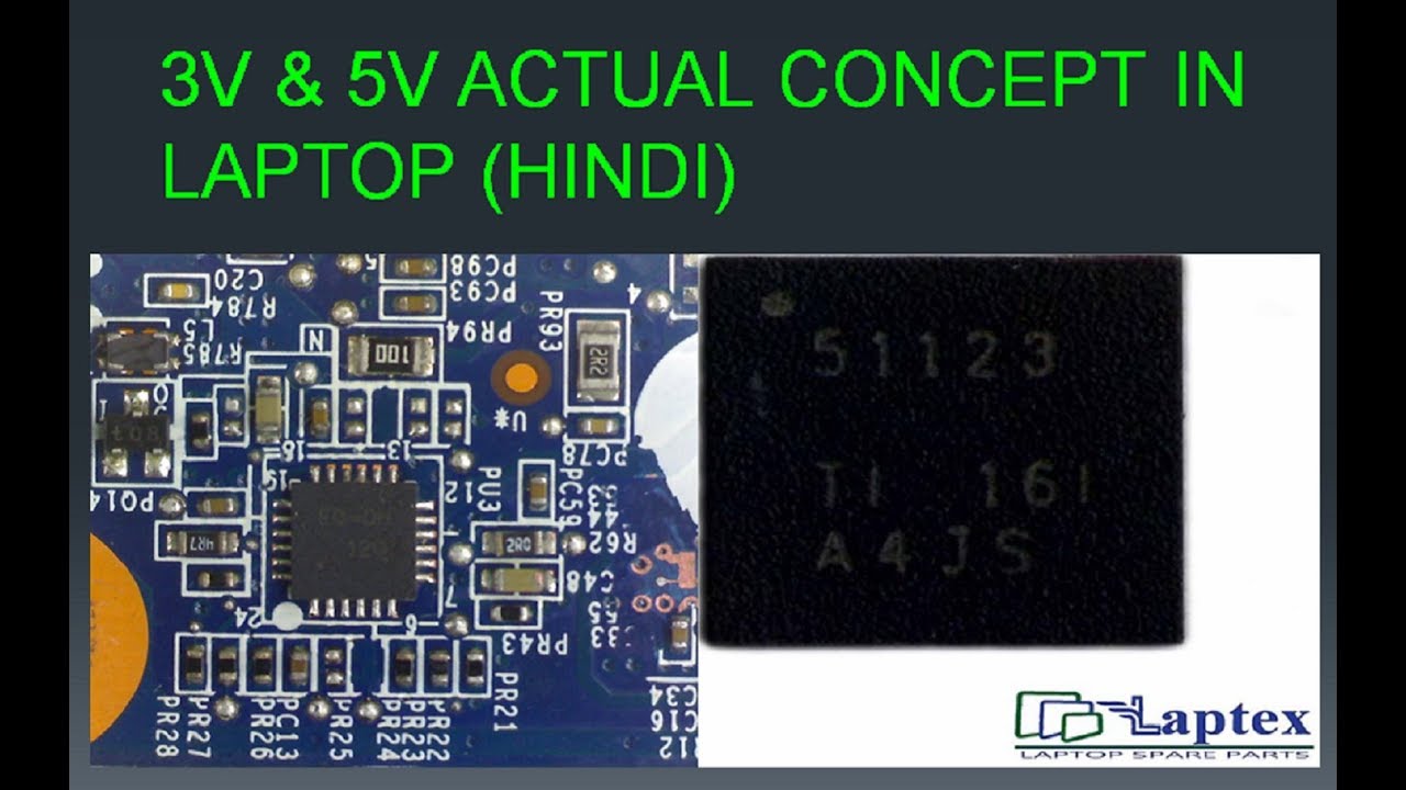 3V & 5V BUCK REGULATOR ACTUAL CONCEPT IN LAPTOP MOTHERBOARD HINDI | online laptop repair training
