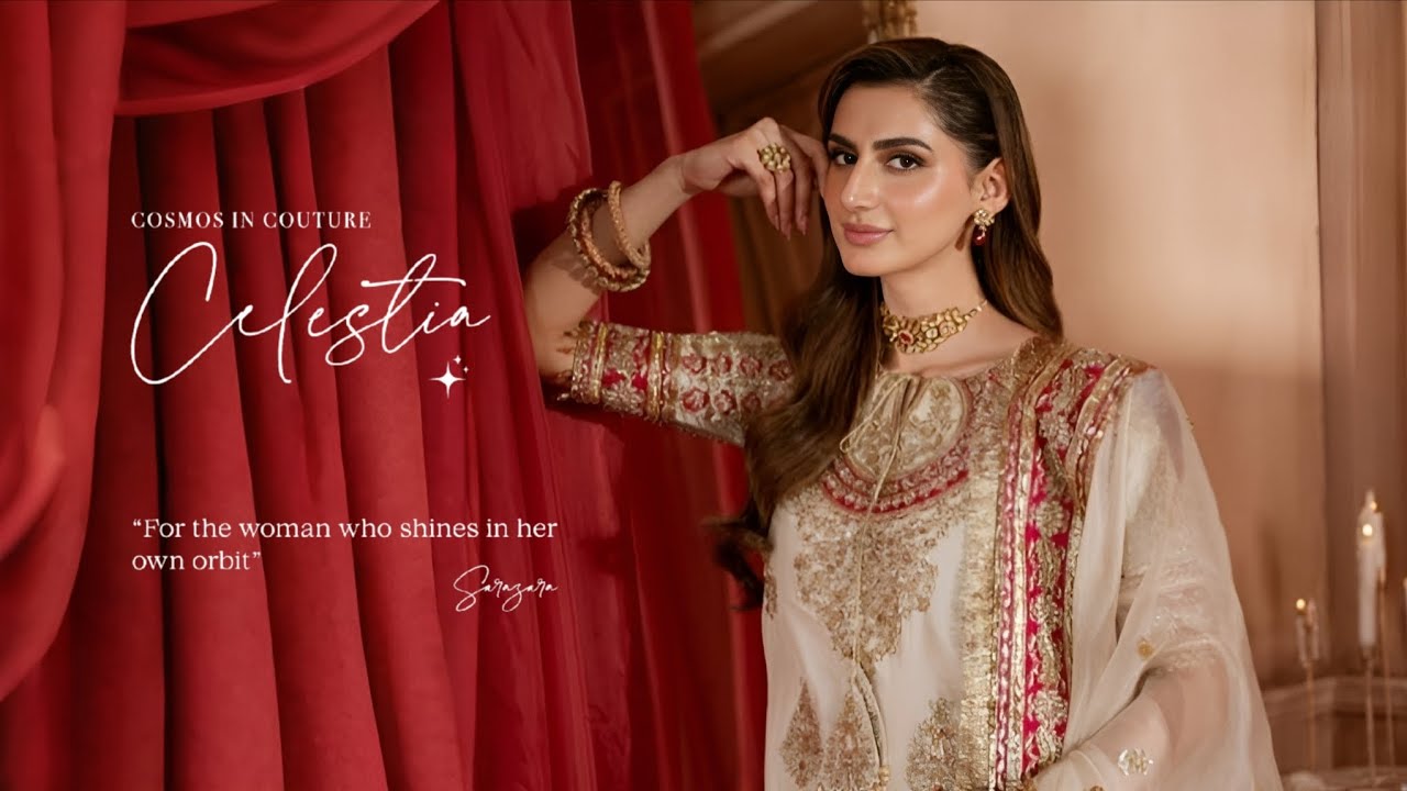 Sara Zara Celestia Luxury Couture 2026 | Sara Zara Luxury Festive Formal Pret Collection 2026