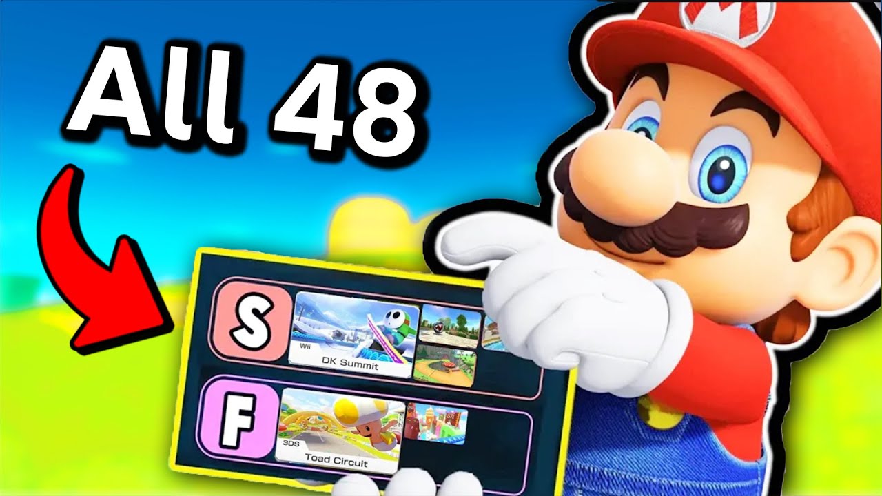 Ranking Every Track in Mario Kart 8 Deluxe Booster Course Pass!