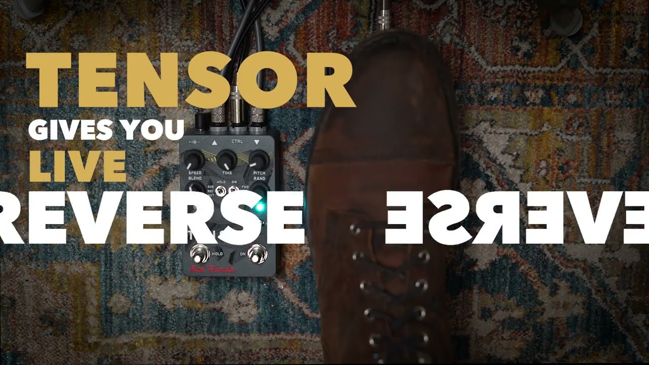 Red Panda Tensor Time Warp Pedal
