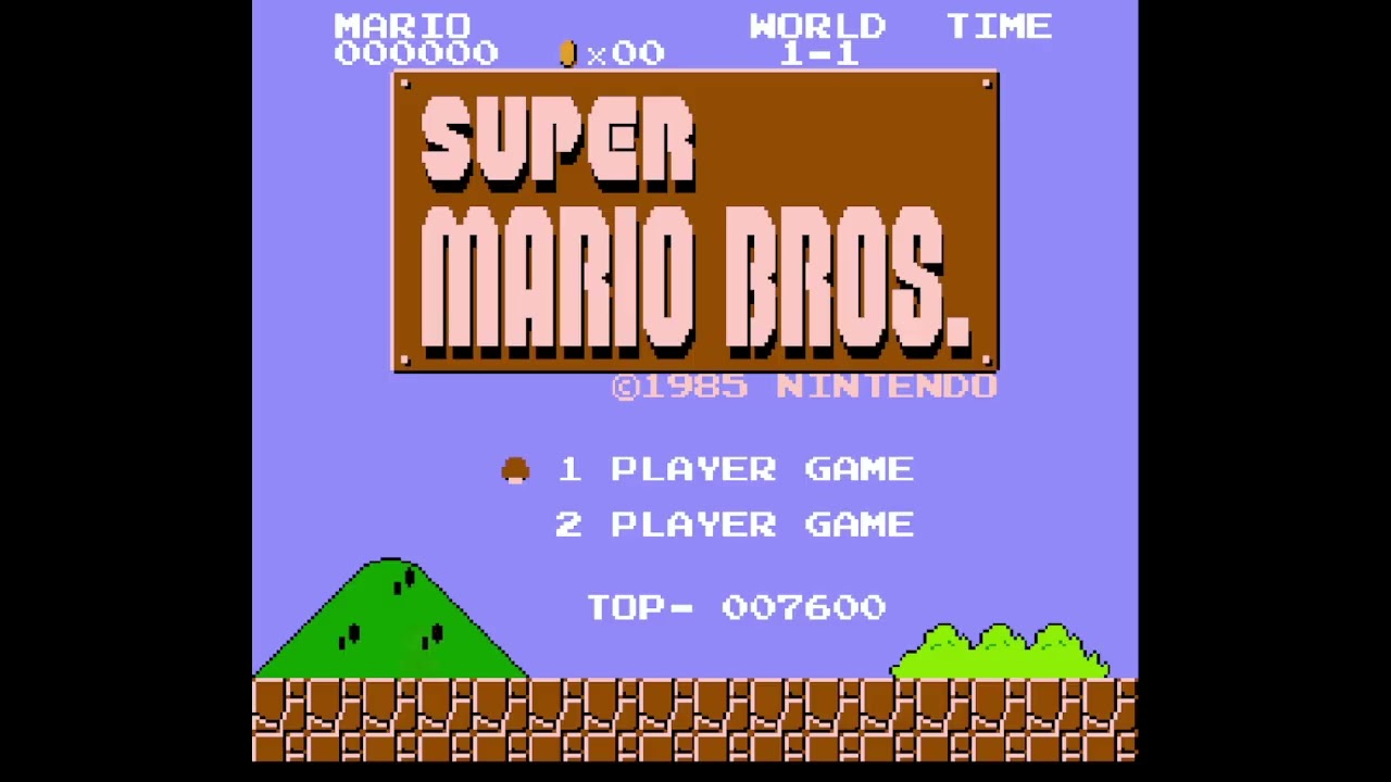 my mario speed run