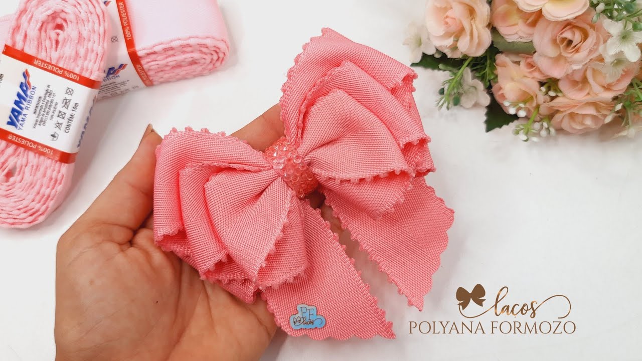 Laço Lara Com Dicas para Iniciantes - Aprenda a fazer laços com Polyana Formozo