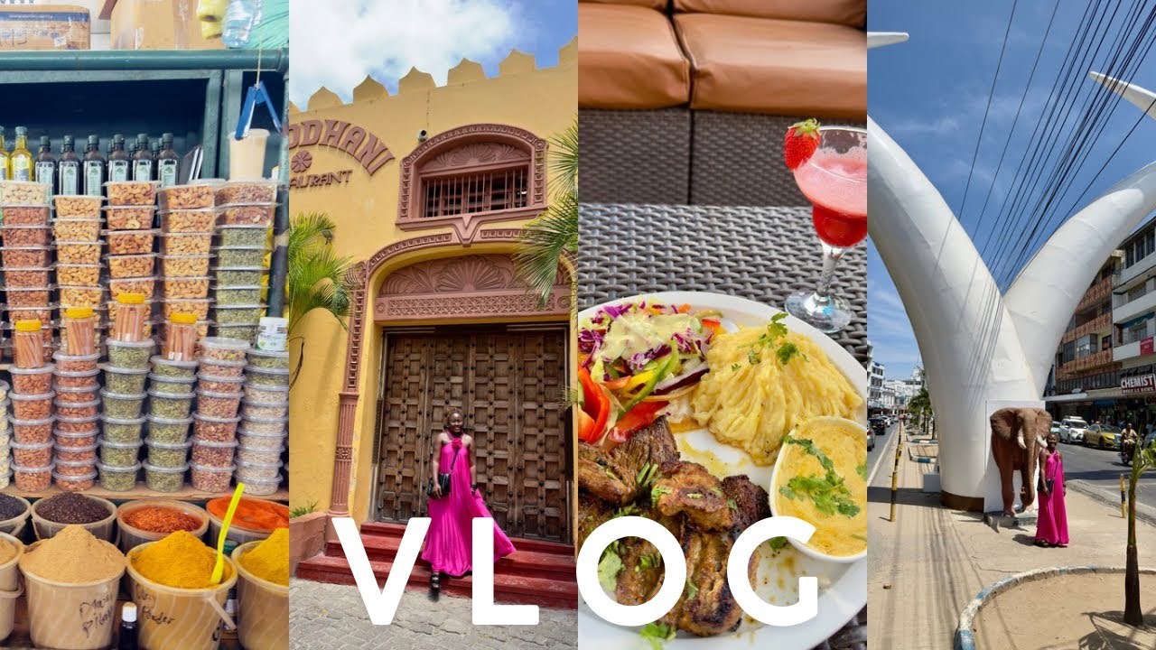MOMBASA VLOG: Fort Jesus Monument | Old Town | English Point Marina | Elephant Tusks | Spice Market 