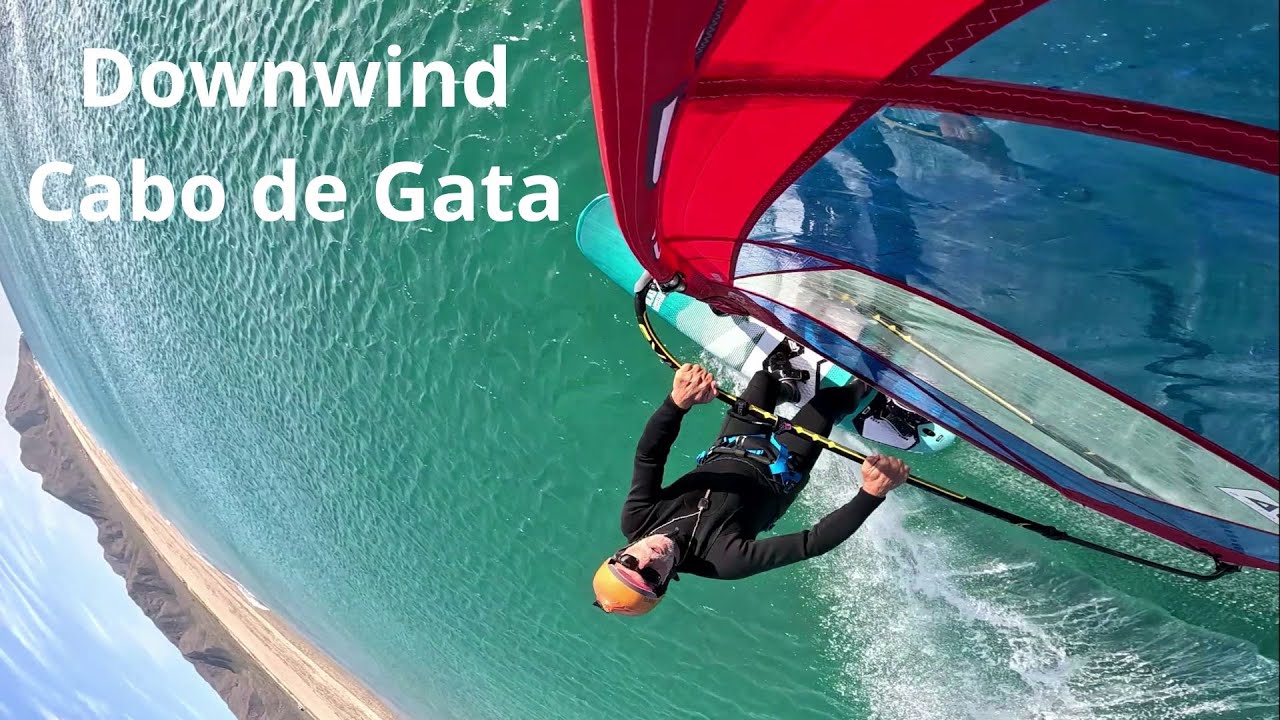 Windsurf downwind from Cabo de Gata to Las Salinas