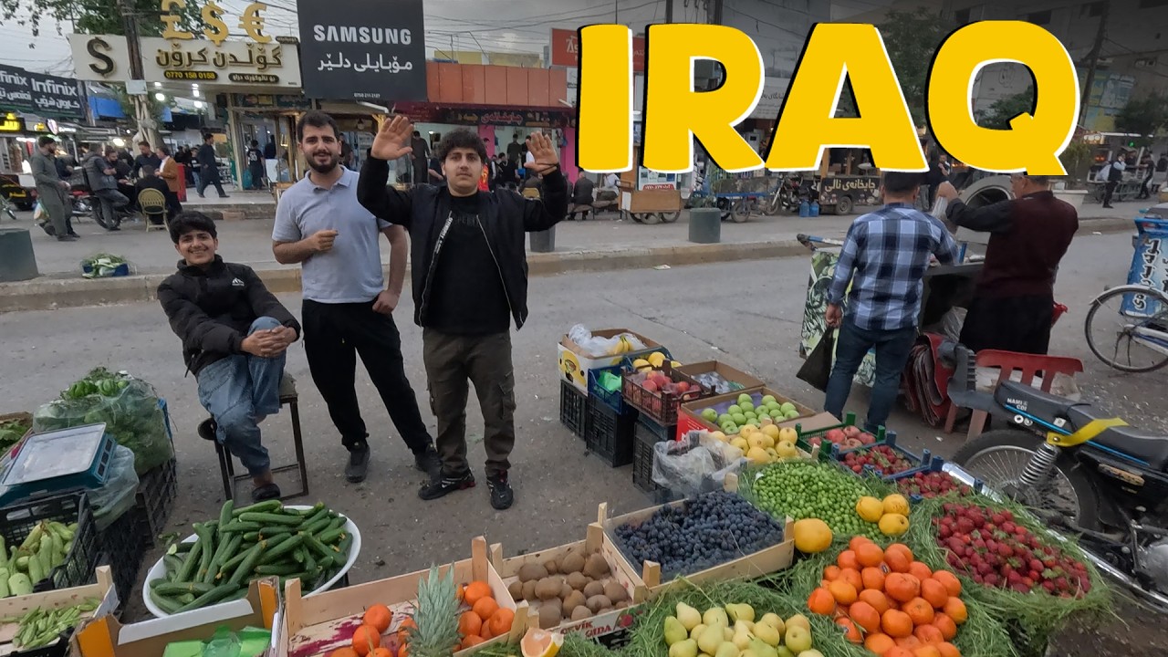 КУРДИСТАН? ТОЛЬКО ДЛЯ МЕСТНЫХ 🇮🇶 Самый безумный дешевый рынок Ирака!