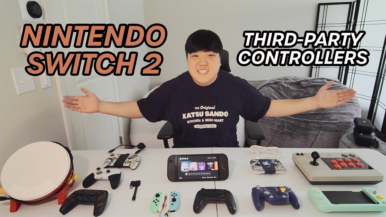 Nintendo Switch 2: Тестирование ВСЕХ сторонних контроллеров и Joy-Con | Обзор совместимости аксес...