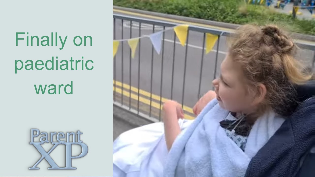 We finally moved to the paediatric ward