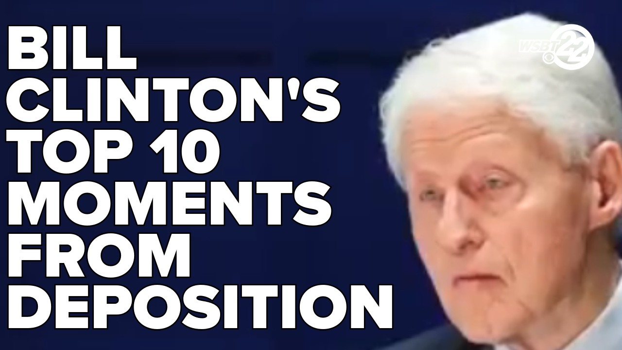 Epstein Files: Bill Clinton's top 10 moments from deposition