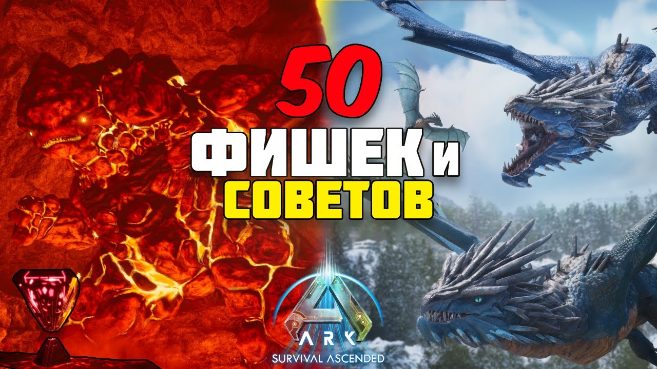 50 Фишек и Советов, которые НУЖНО знать для игры на Ragnarok | ARK: Survival Ascended