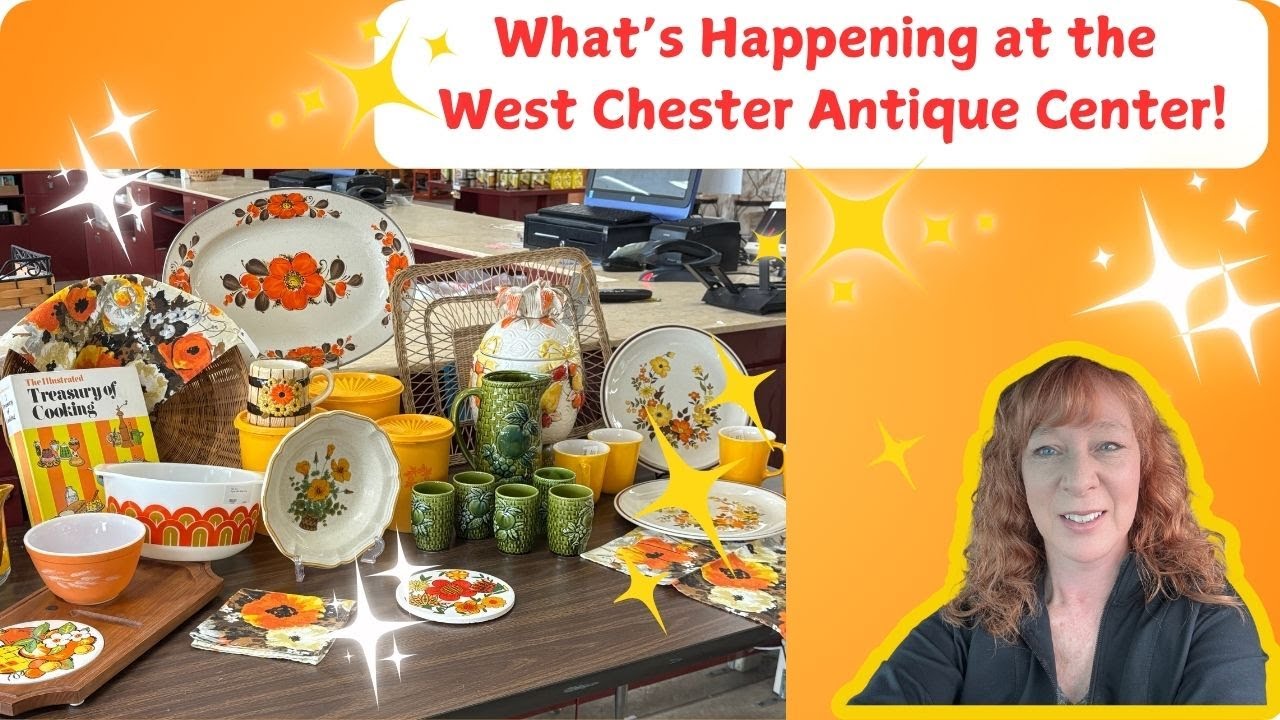 LET'S GET OUR 70S GROVE ON!  Vintage/Groovy/Deals!/Kitschy Kitchen/Antiques/Shop with Me