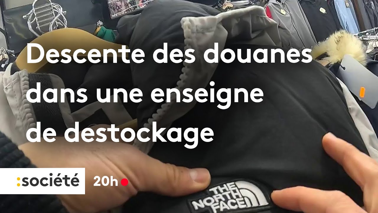 Descente des douanes dans une enseigne de destockage