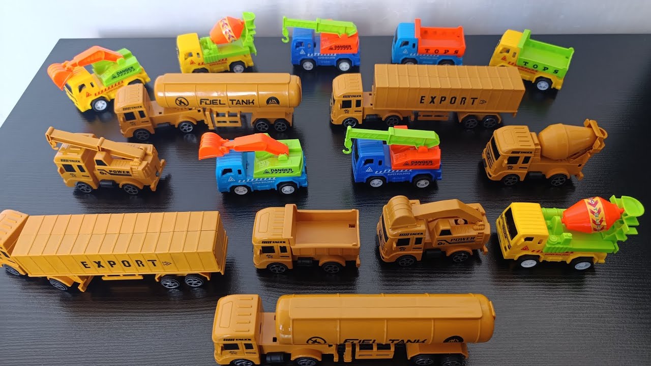 10 Minutes Satisfying With Unboxing Construction Work Vehicle Play Sets | ASMR | Unboxing & Review