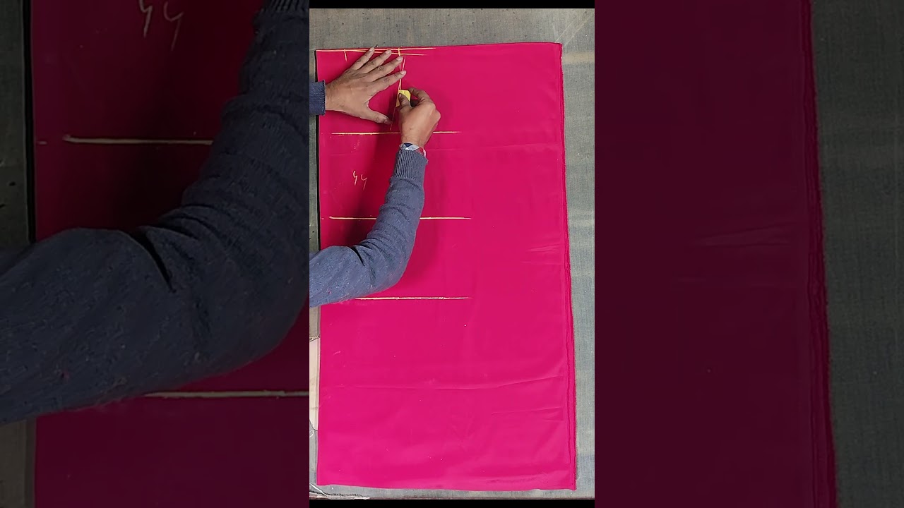 A line Kurti Cutting Tutorial #shorts