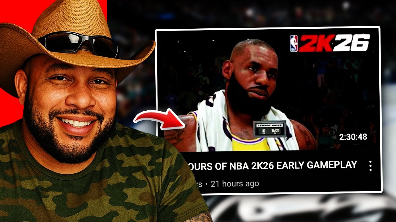 IS NBA 2K26 A W? Reacting to Brotha Jones Early Gameplay!