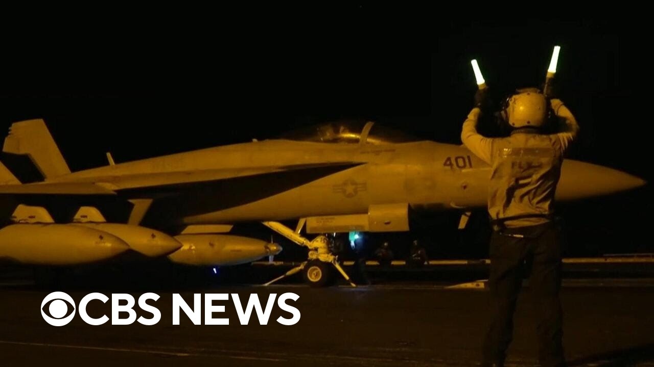 A look at USS George Washington operations, deployed in the Middle East