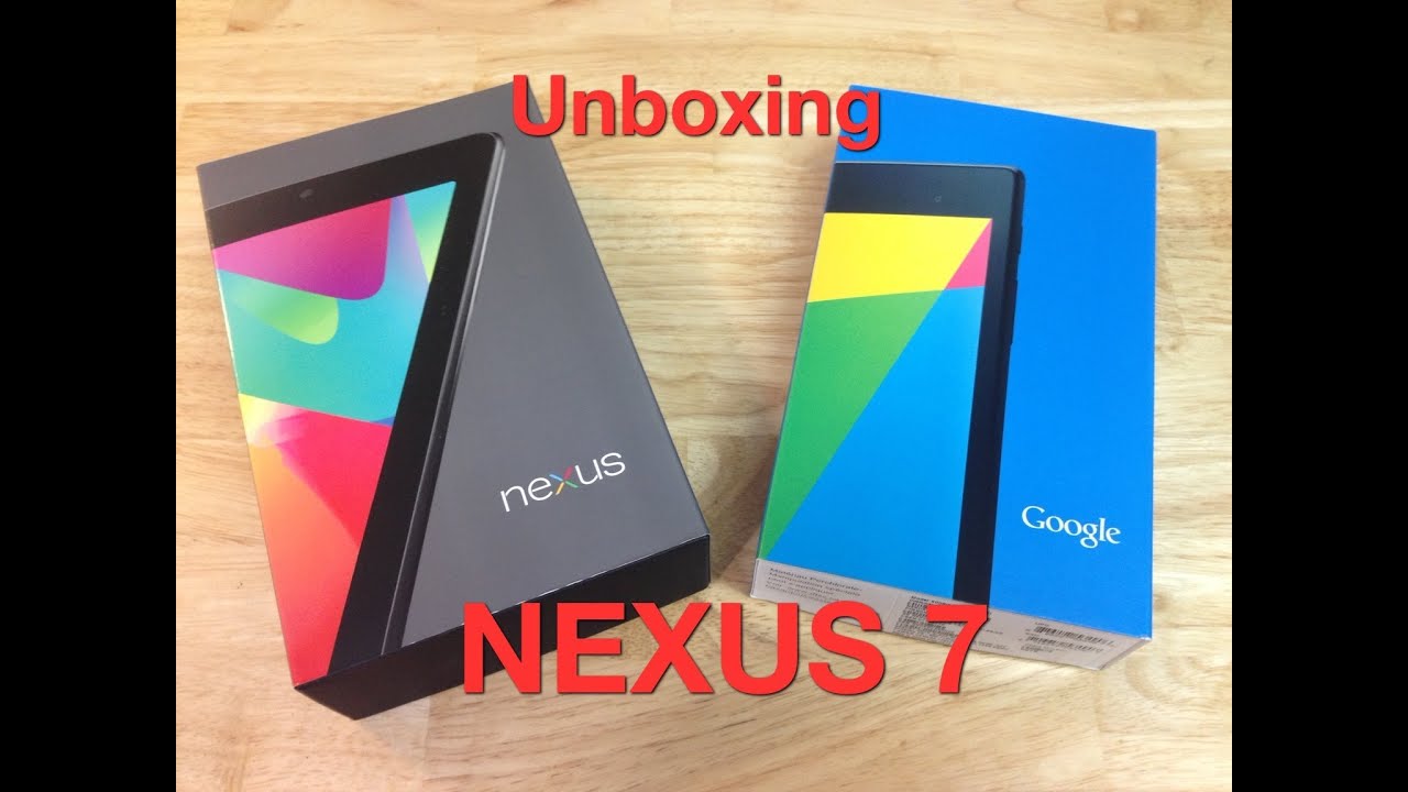 DOBLE Unboxing Nexus 7 (1) y Nexus 7 (2) - Primeras Impresiones