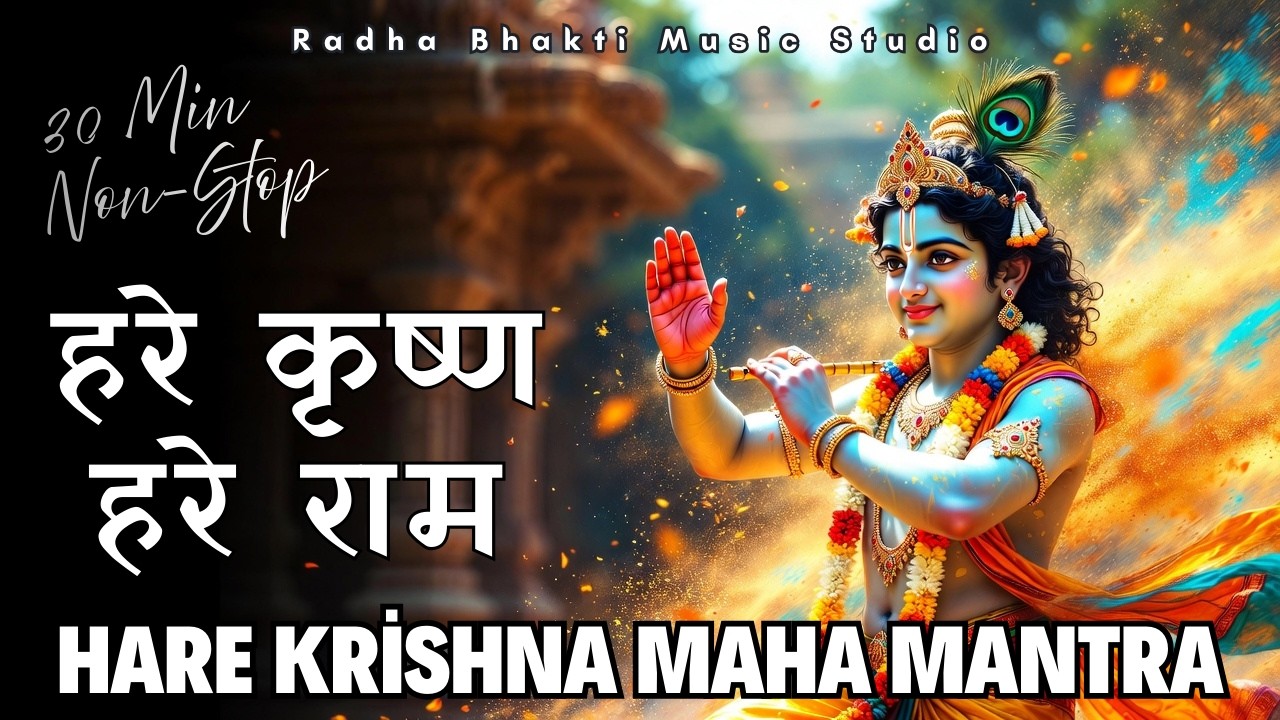 Hare Krishna Maha Mantra | Soulful Acoustic Version | Peace & Positivity | हरे कृष्ण महामंत्र