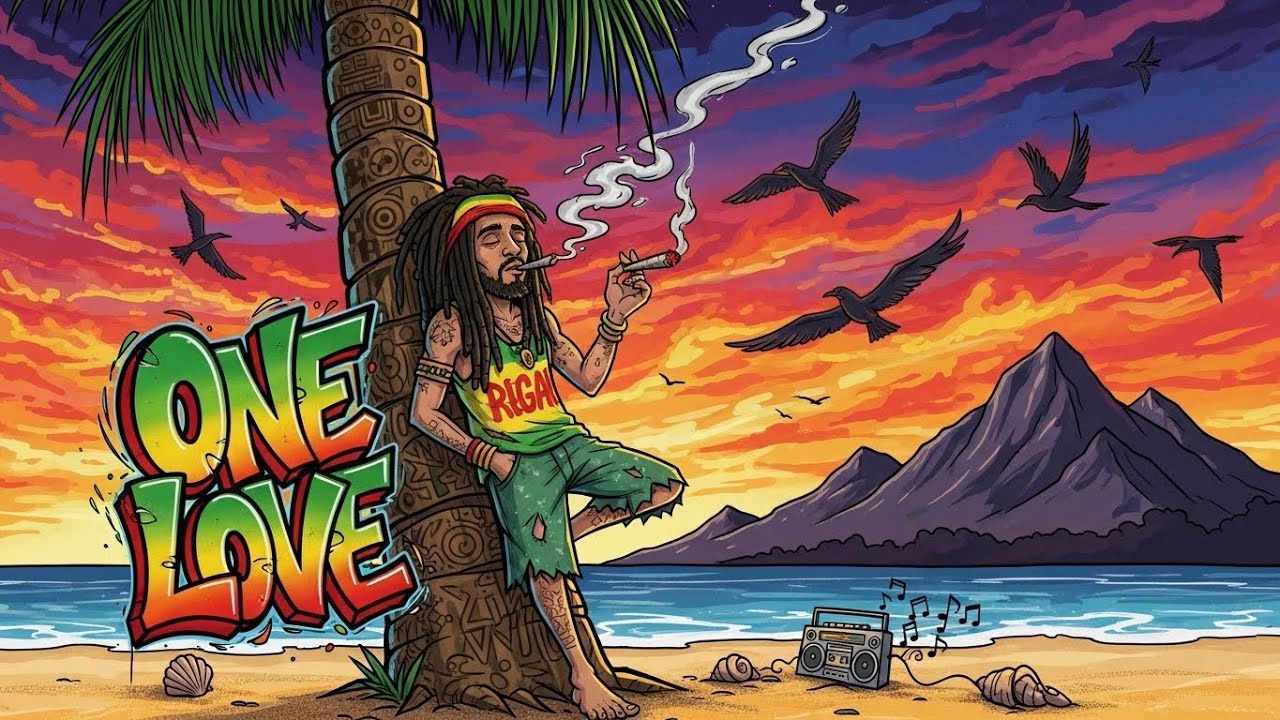 🌌 Cosmic Reggae Nights | Chill Vibes & Meditation
