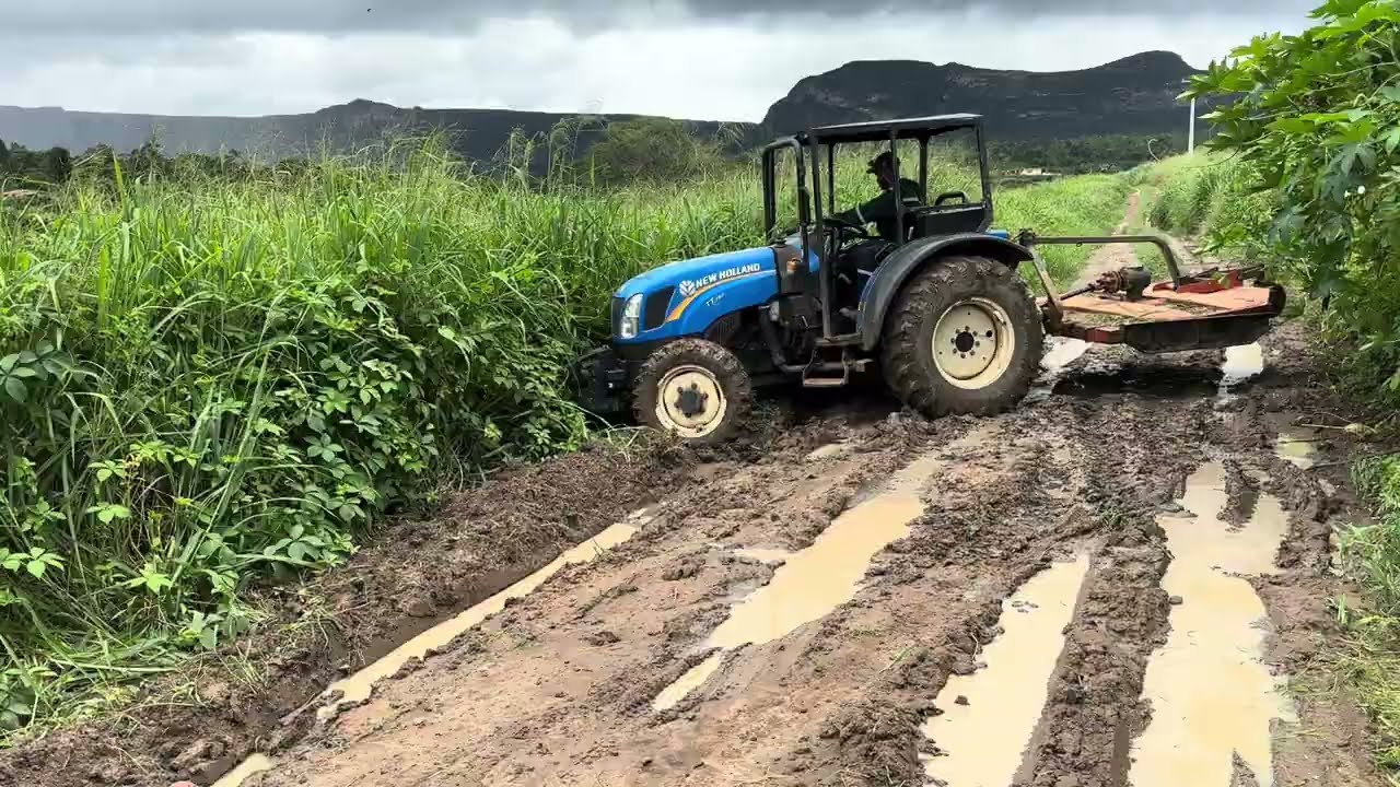 Aqui não posso perder tempo preparo de área pra brócolis 