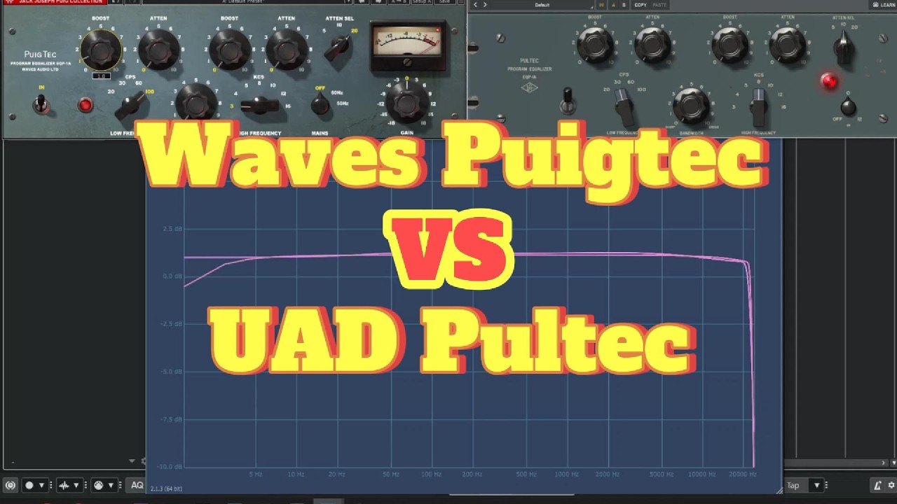 Waves Puigtec vs UAD Pultec — The Truth Nobody Talks About