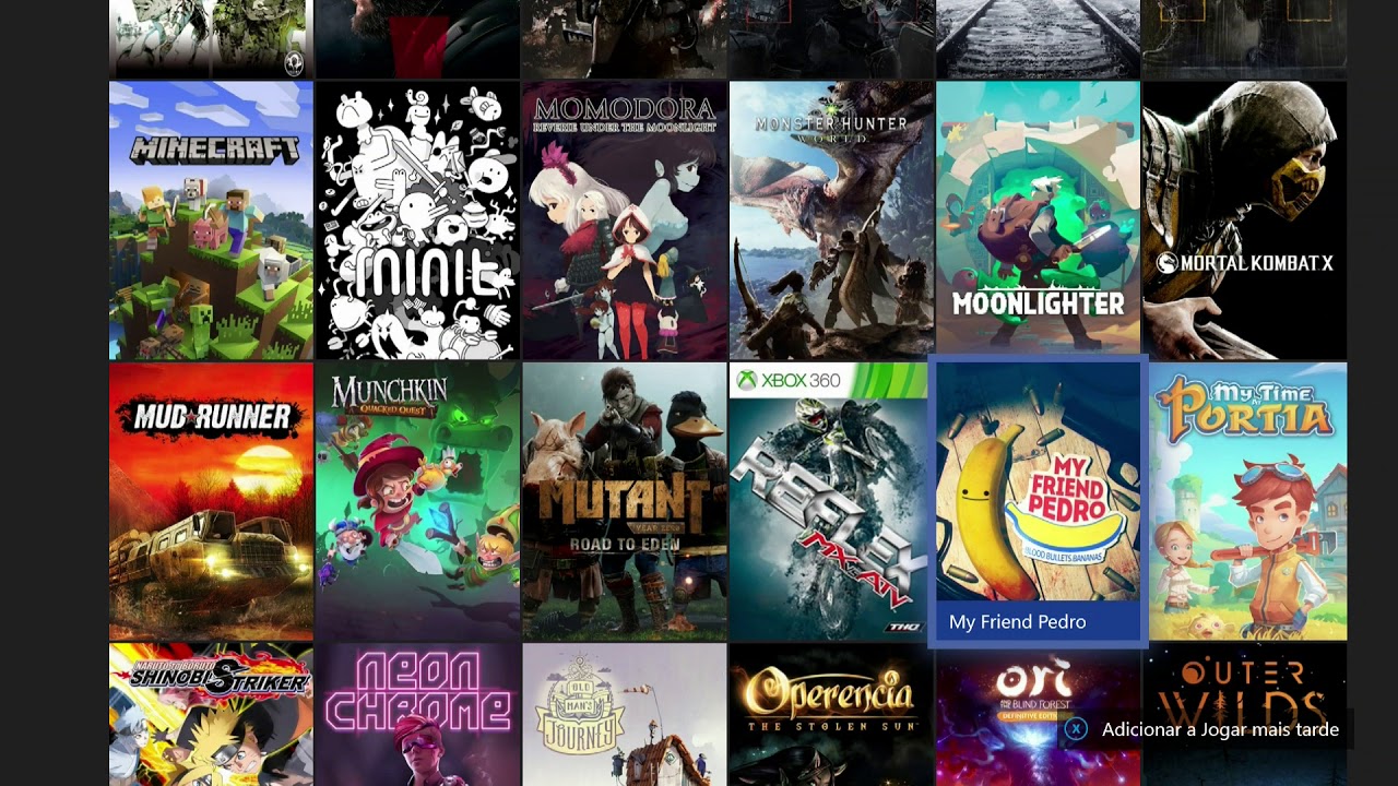 Todos os jogos do Xbox Game Pass 2020 (console)