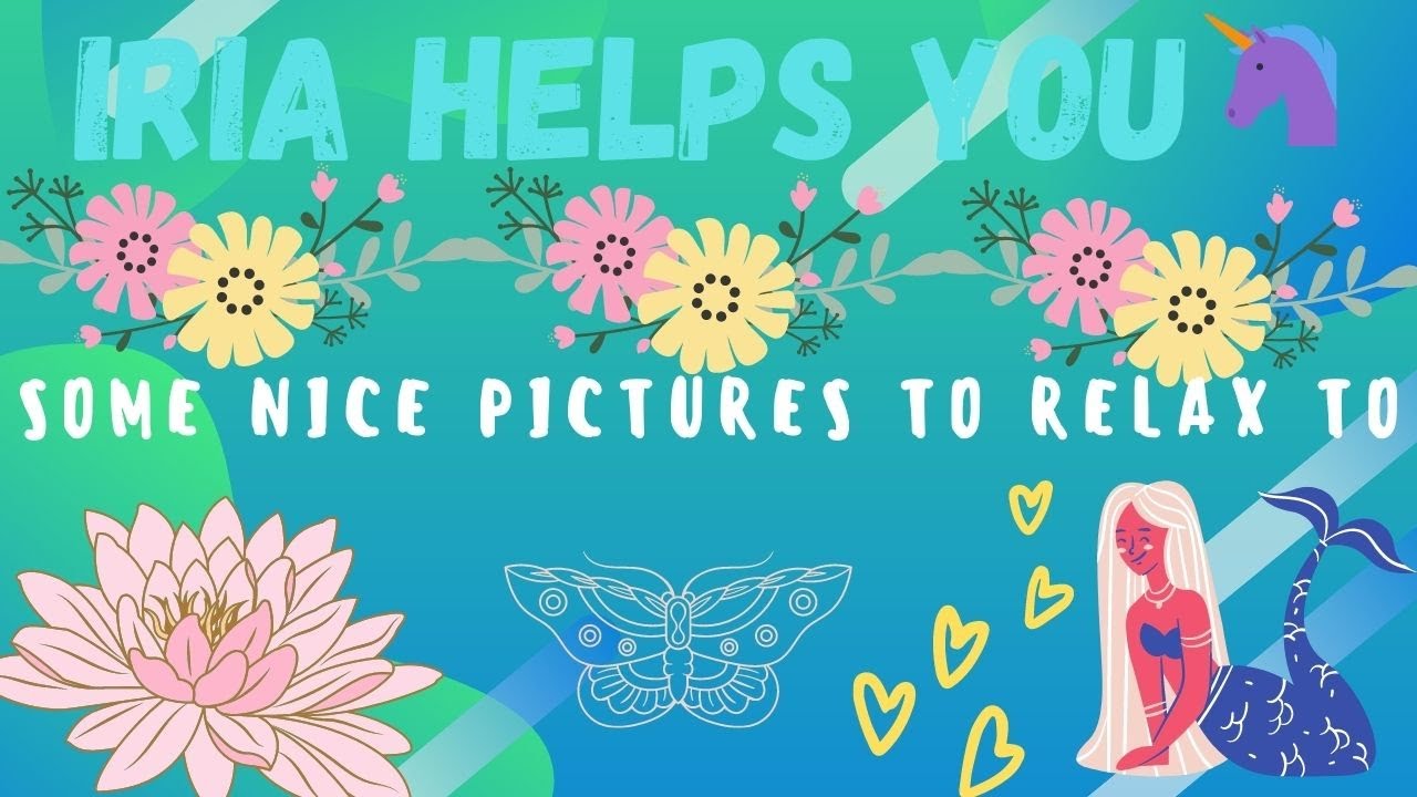 ASMR with spanish accent: relaxing with pictures | Iria helps you