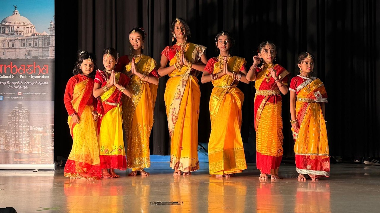 Purbasha Saraswati Pujo 2026  || Saraswati Vandana Inaugural Dance