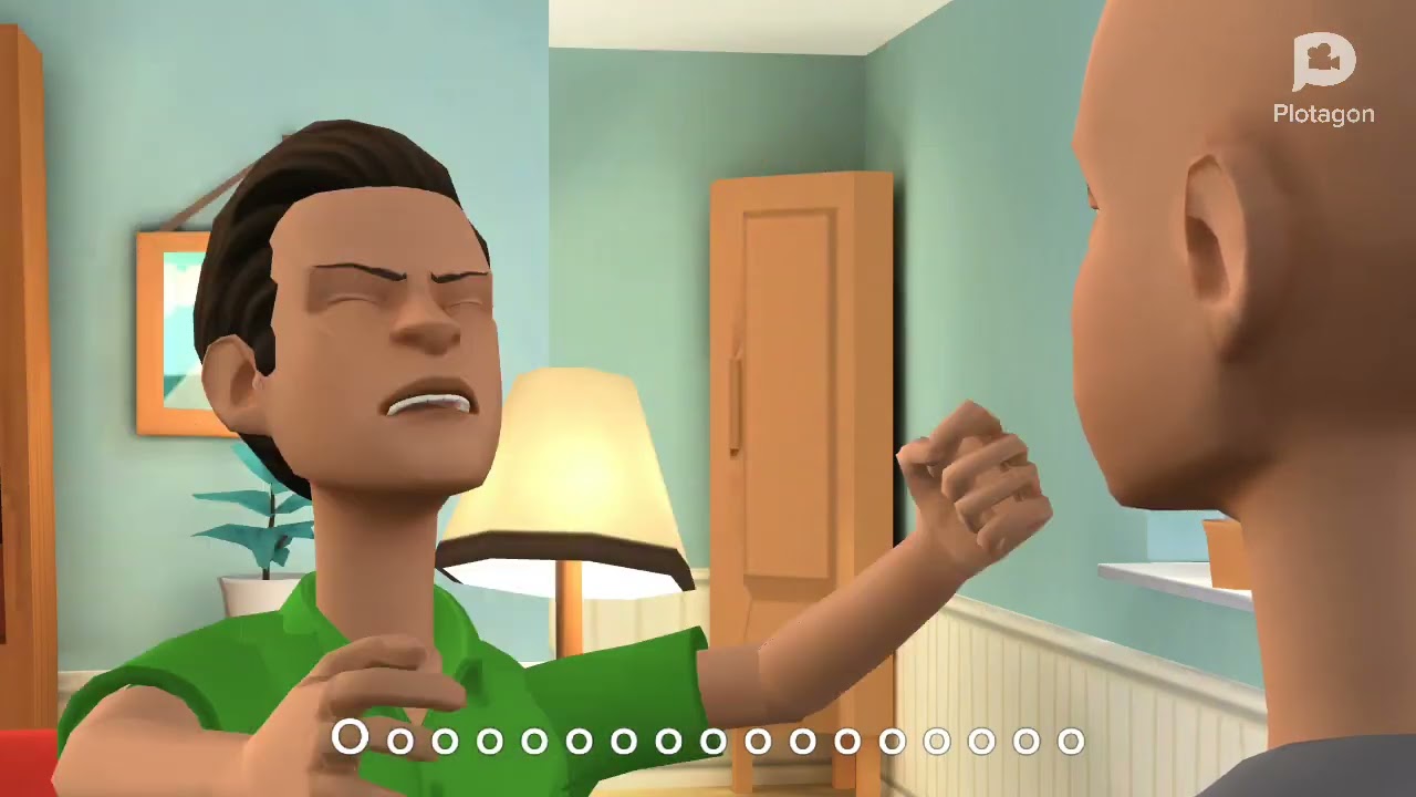 Classic caillou kisses tammy / Grounded