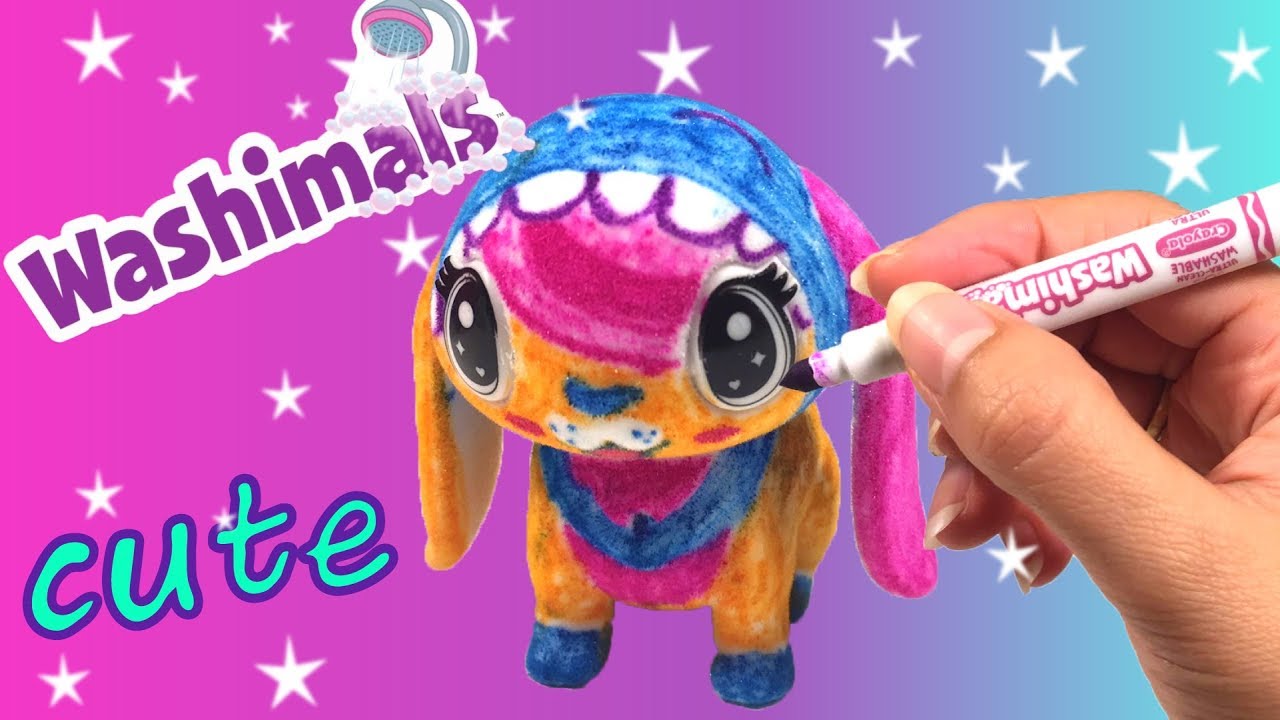 Washimals van Crayola * CUTE !