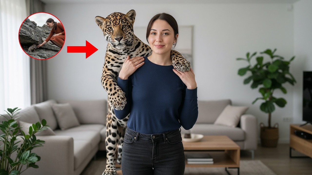 I Rescued a Shivering Newborn Jaguar Under a Rock... Now He’s a 300lb Majestic King!