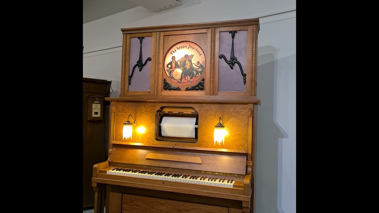 Popper Happy Jazz Band Orchestrion. Baujahr um 1926 Musikstück unbekannt.