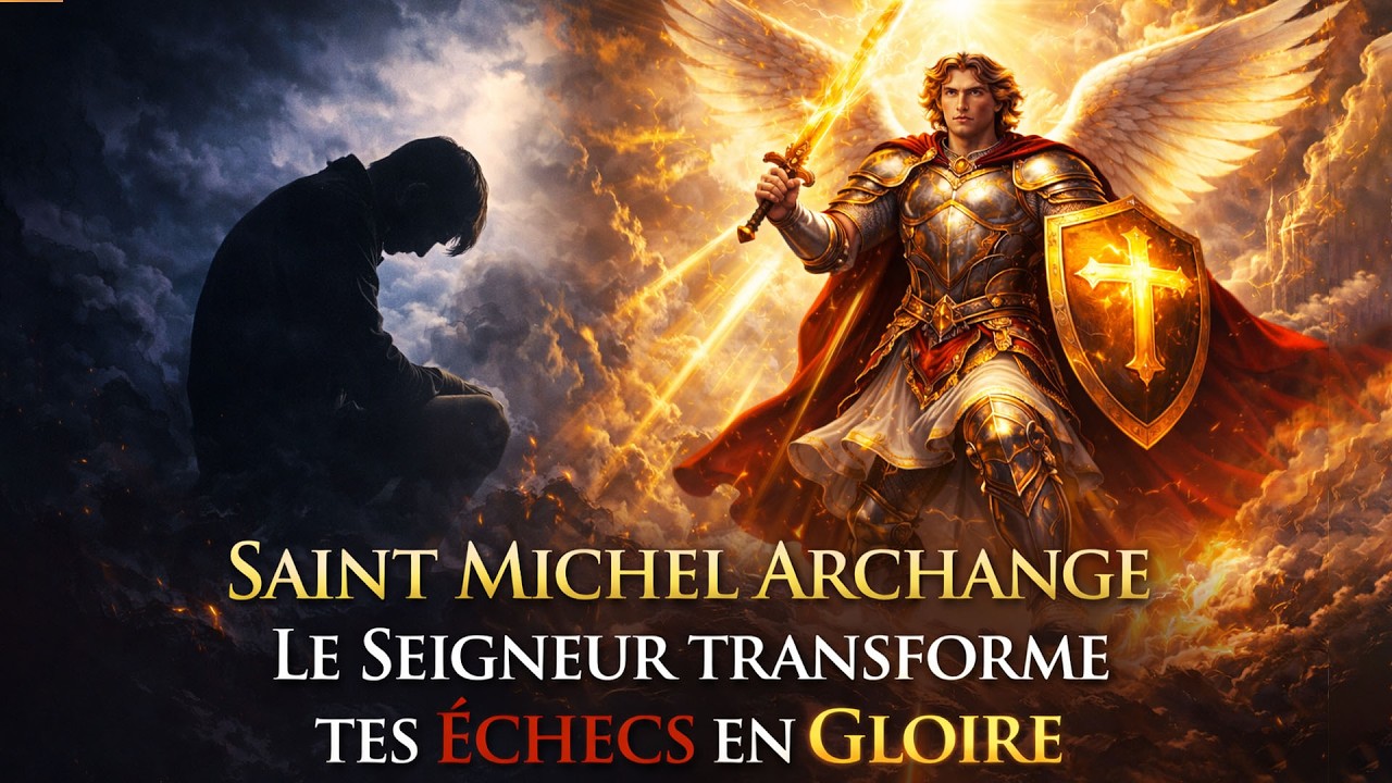 SAINT MICHEL ARCHANGE // Le Seigneur transforme tes échecs en gloire.