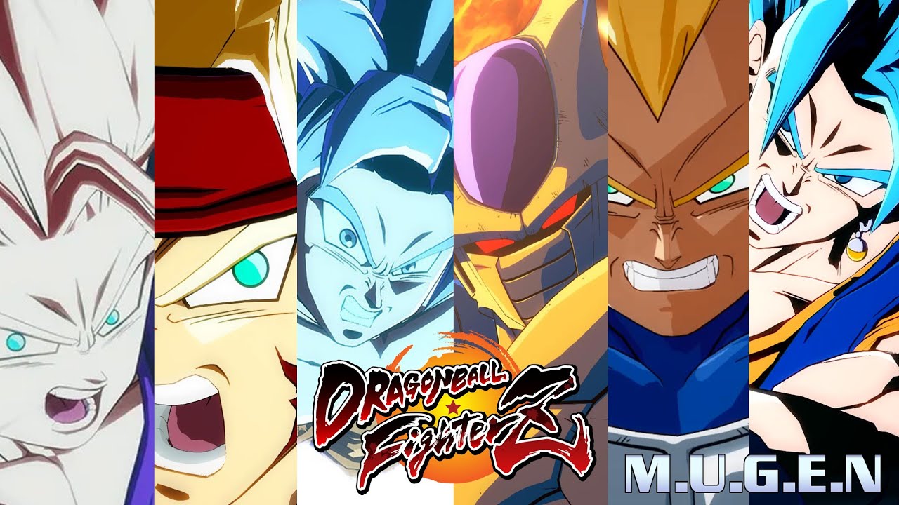 Dragon Ball FighterZ V6 Mugen - All Super/Ultimate Attacks