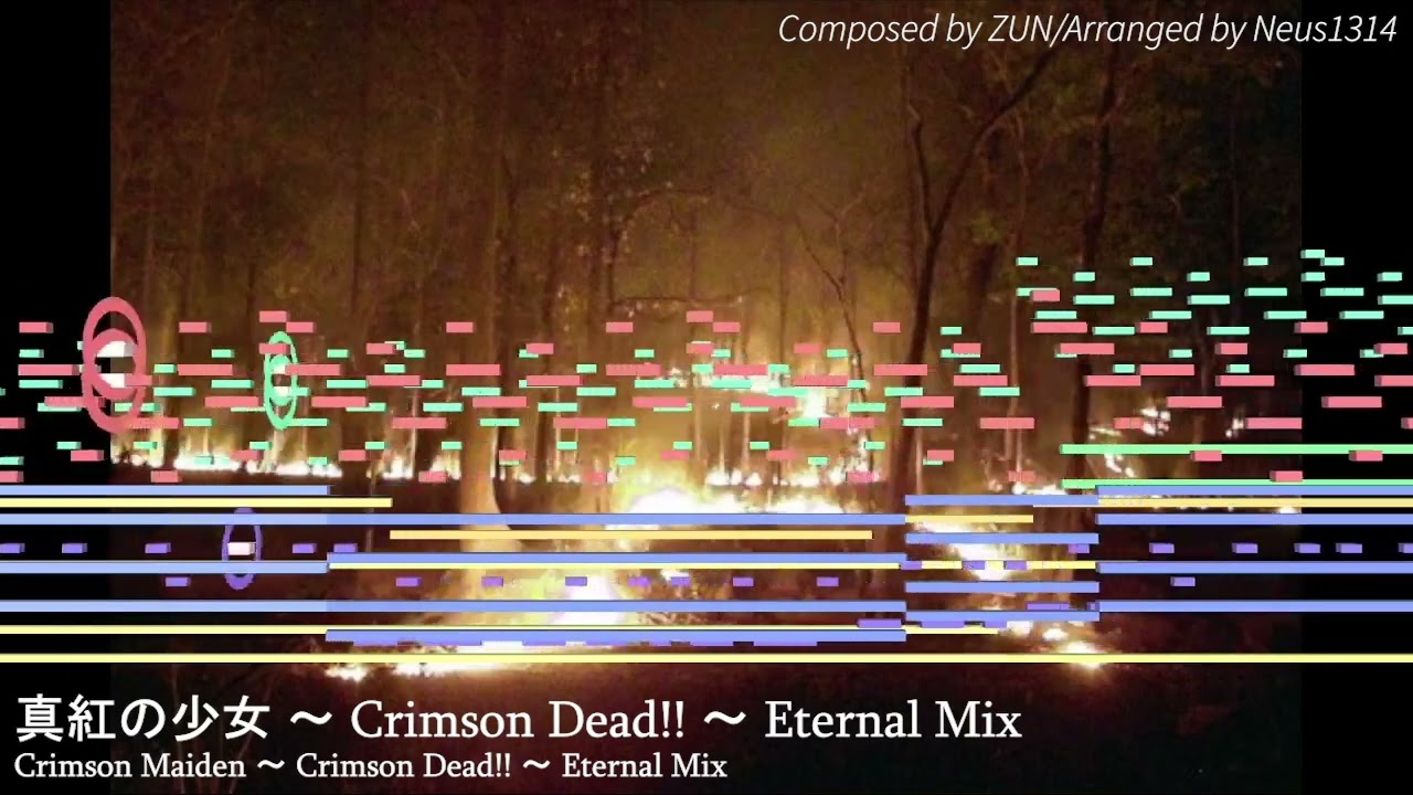 Touhou 5 MS - Crimson Maiden ~ Crimson Dead!! [IN Style Arrangement]