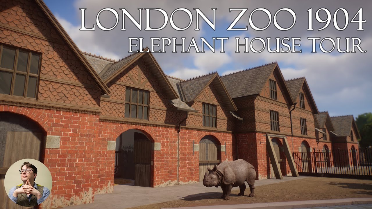 London Zoo 1904 Elephant House Tour | Planet Zoo