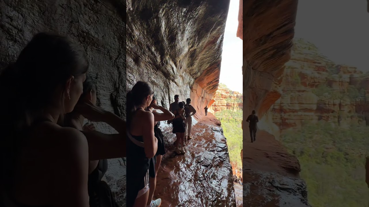 10/10 Hike in Sedona,AZ - Subway Cave