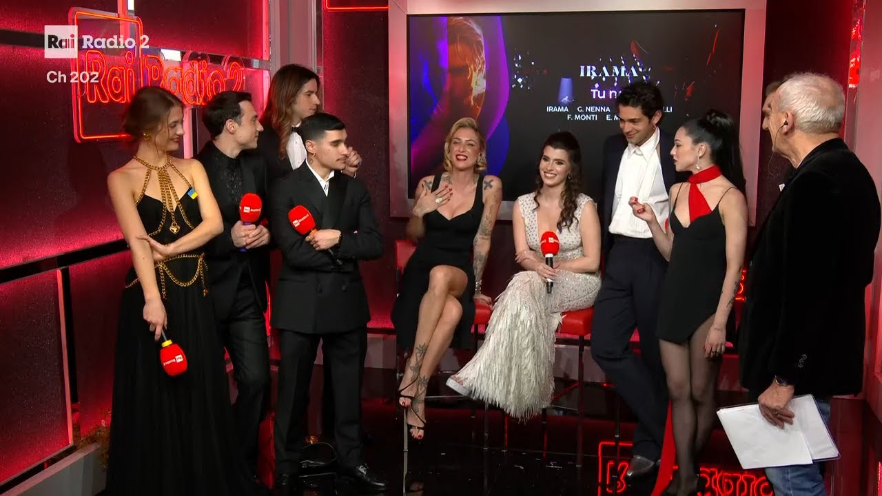 Intervista al cast di Mare fuori (2ª serata) - Radio2 a Sanremo