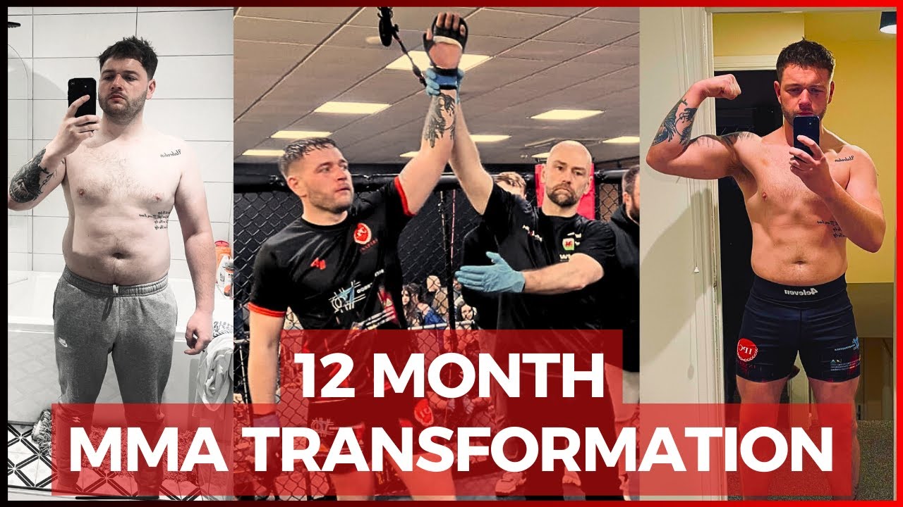 -30KG || 12 Month MMA Weight Loss Transformation || Karl Wynn's MMA Debut