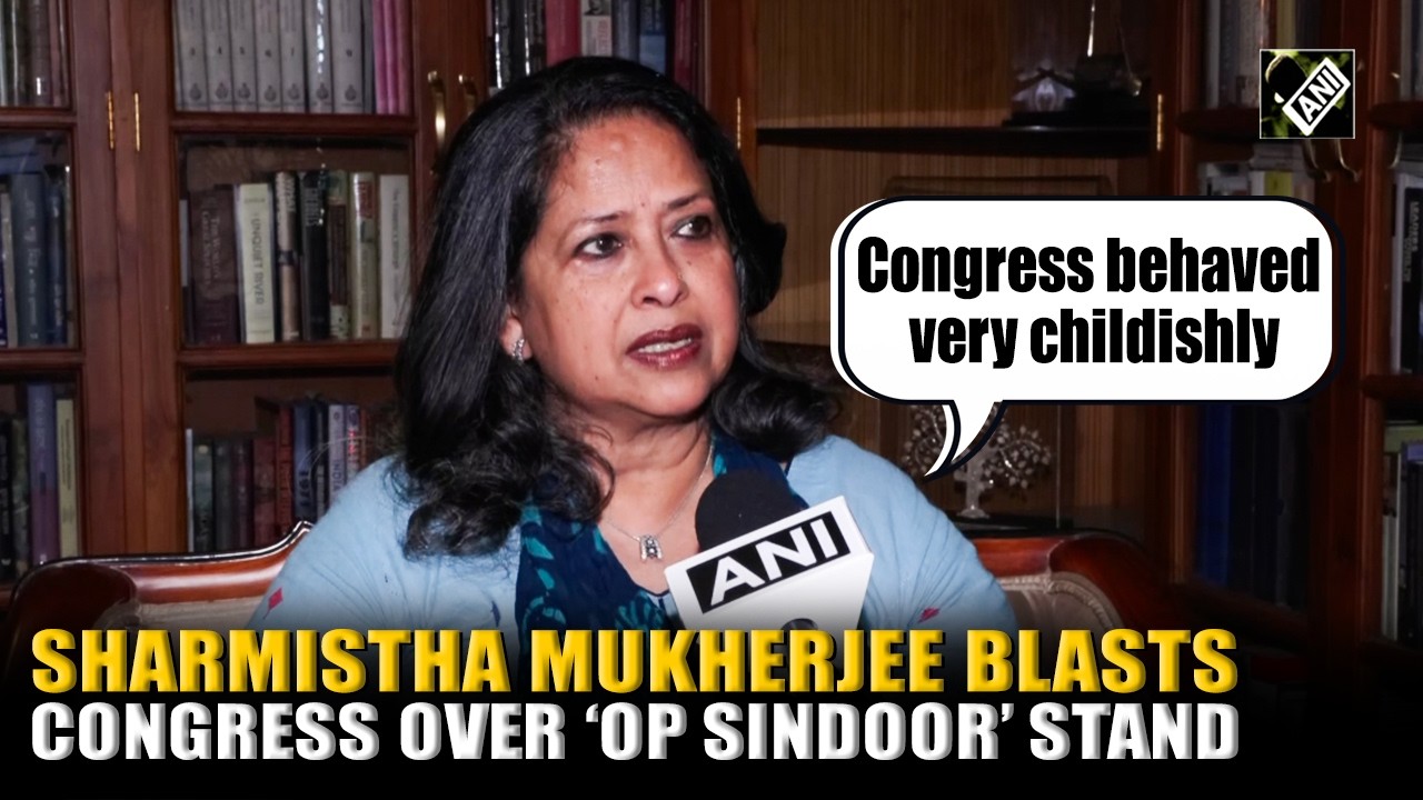 &lsquo;Opposition should have stood beside PM Modi&rsquo;: Sharmistha Mukherjee blasts Congress over Op Sindoor
